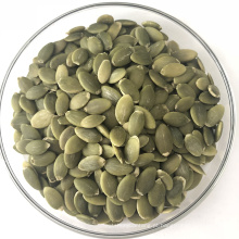 Grãos de sementes de abóbora orgânicas de alta qualidade